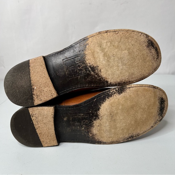 Frye Women’s 10 Paige Cognac Tall Riding Boots Wide Calf - Picture 13 of 16